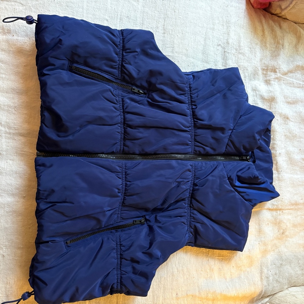 Wild Fable NWT Royal Blue Puffer Vest - Picture 2 of 8